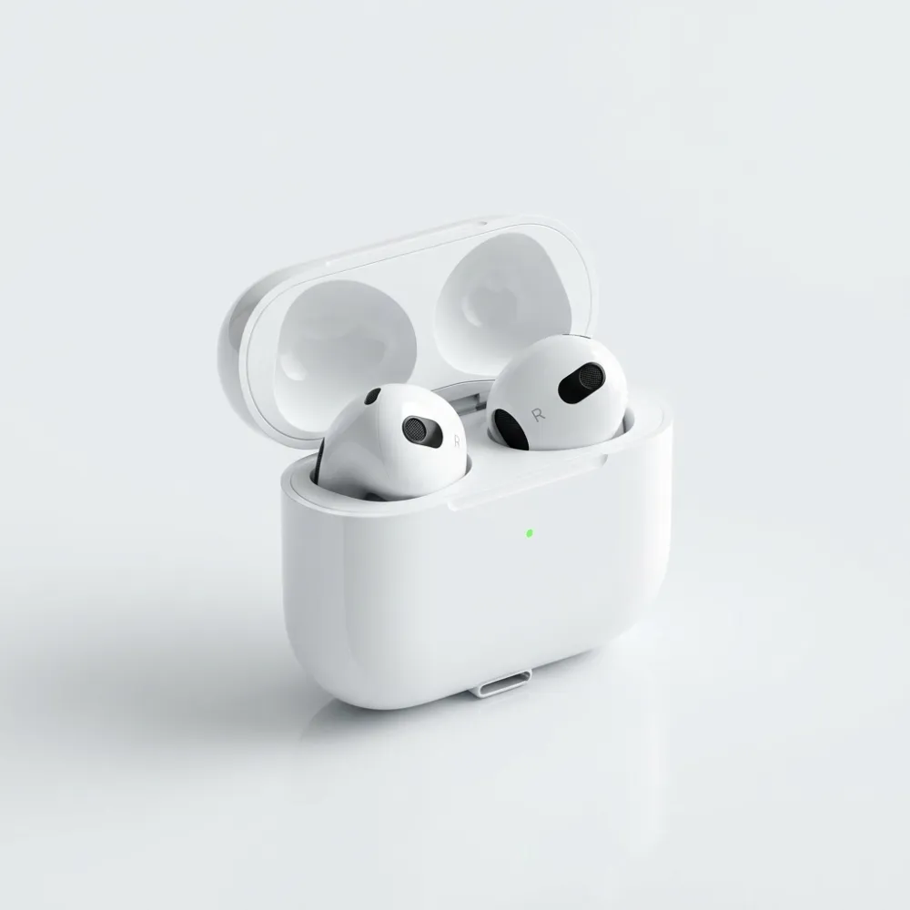 Apple AirPods (4a Generazione) vista posteriore