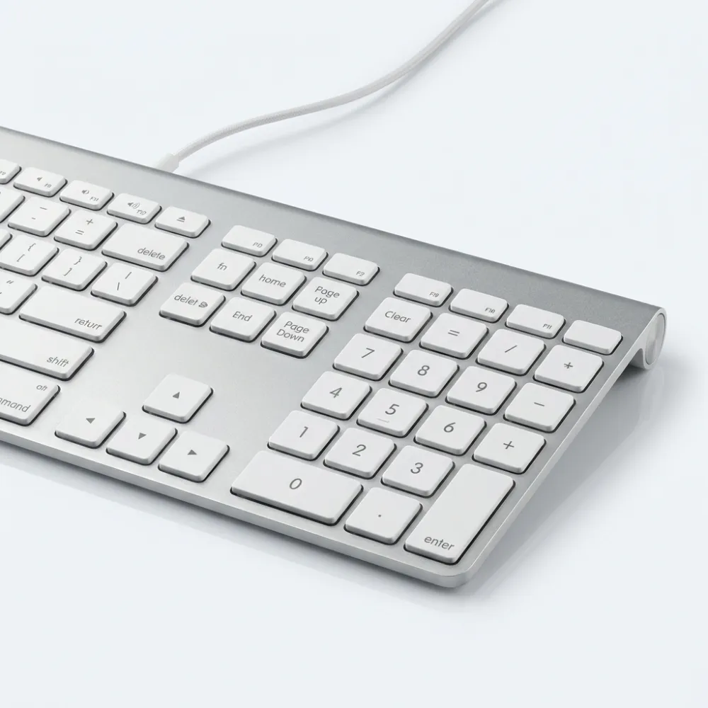 Apple Keyboard (Layout casuale) vista frontale