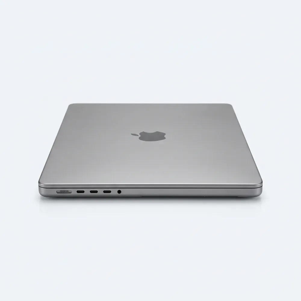 Apple MacBook Pro 16 pollici (2021) M1 Pro 10-Core, GPU 16-Core, Grigio Siderale 512GB SSD vista frontale