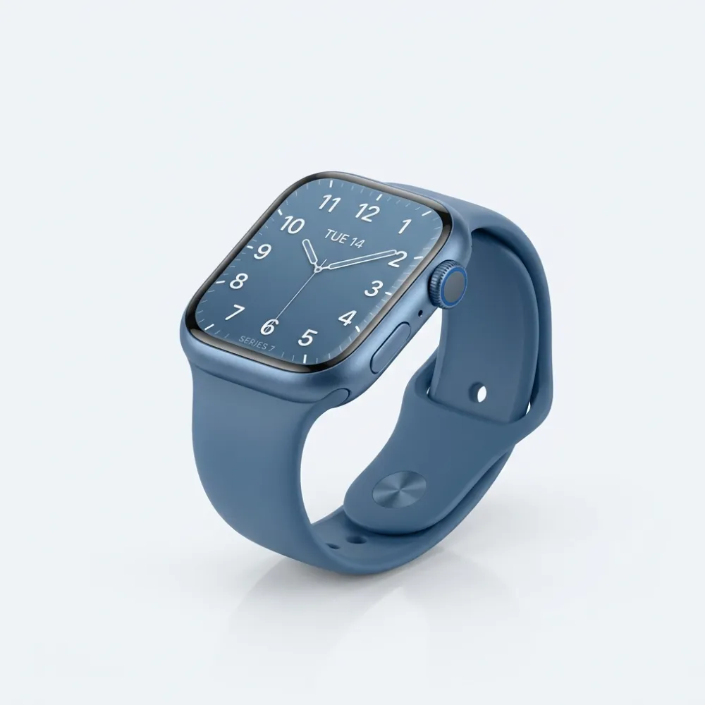 Apple Watch Series 7 (2021) 41mm, Blu GPS – Ricondizionato grado Ottimo Apple Watch Series 7 (2021) 41mm, Blu GPS vista posteriore