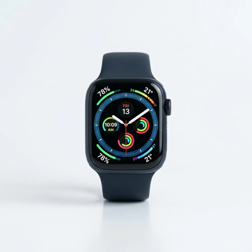 Apple Watch Series 9 (2023) 41mm, Mezzanotte GPS – Ricondizionato grado Buono Apple Watch Series 9 (2023) 41mm, Mezzanotte GPS vista frontale
